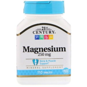 21ST CENTURY MAGNÉSIUM 250 MG