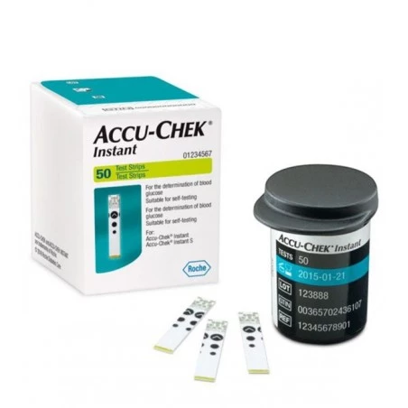 ACCU-CHECK INSTANT BANDELETTES X50 BANDELETTES ACCU CHEK INSTANT X50
