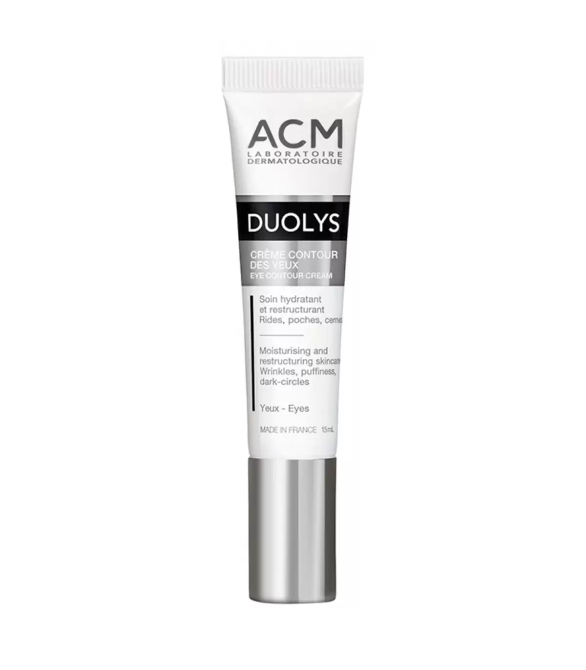 ACM DUOLYS SOIN HYDRATANT ET RESTRUCTURANT – RIDES, POCHES, CERNES 15 ML