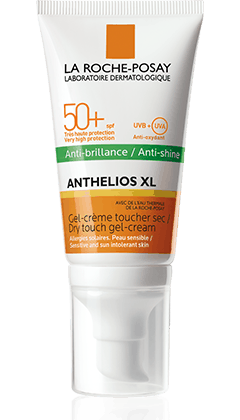 ANTHELIOS CRÈME SOLAIRE VISAGE EN GEL-CRÈME ANTI-BRILLANCE AVEC PARFUM SPF50 50ML