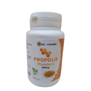 BC-PHARMA COMPRIMÉS PROPOLIS VITAMINE C - 80CPS  500 MG