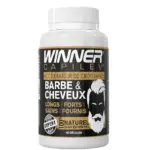 WINNER BARBE & CHEVEUX 60 GÉLULES