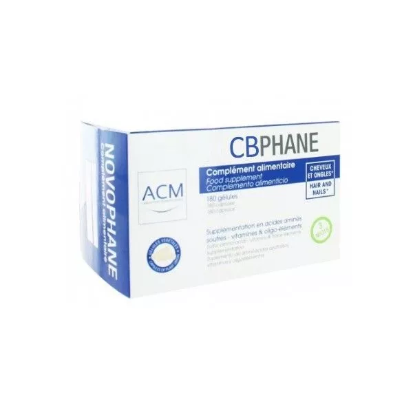 CBPHANE ONGLES ET CHEVEUX 120 GÉLULES CBPHANE ONGLES ET CHEVEUX 120 GÉLULES