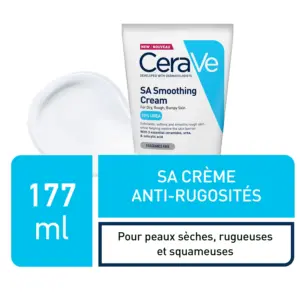 CRÈME CERAVE SA ANTI RUGOSITÉS PEAU SÈCHE ET SQUAMEUSE | 177ML