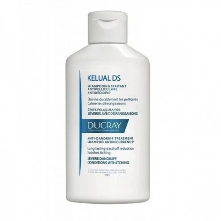 DUCRAY KELUAL DS SHAMPOING TRAITANT SQUAMORÉDUCTEUR ANTIRÉCIDIVE 100 ML