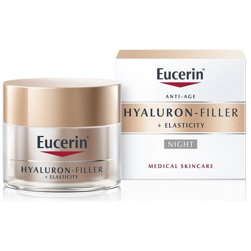 EUCERIN HYALURON-FILLER + ELASTICITY SOIN DE NUIT – ANTI-ÂGE 50 ML (REMPLACE DERMODENSIFYER) EUCERIN ANTI-ÂGE HYALURON FILLER + ELASTICITY - 50 ML