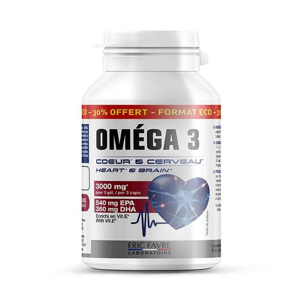 Eric-Favre-Omega-3-Coeur-et-cerveau-3000-mg-60-capsules-nova-parapharmacie-casablanca ERIC FAVRE OMÉGA 3 CŒUR