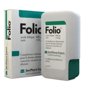 FOLIO COMPLÉMENT ALIMENTAIRE 120 COMPRIMÉS