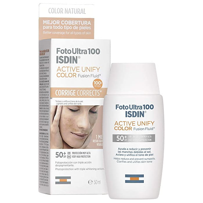 ISDIN FOTO ULTRA 100 ECRAN SOLAIRE ACTIVE UNIFY COLOR 50 ML FOTO ULTRA 100 ISDIN ACTIVE UNIFY COLOR 50 ML