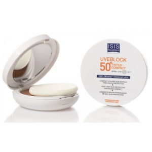 ISISPHARMA UVEBLOCK 50  TINTED COMPACT/ MEDIUM TEINTE SPF 50