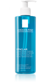 LA ROCHE-POSAY EFFACLAR GEL MOUSSANT PURIFIANT PEAUX SENSIBLES GRASSES (400 ML)