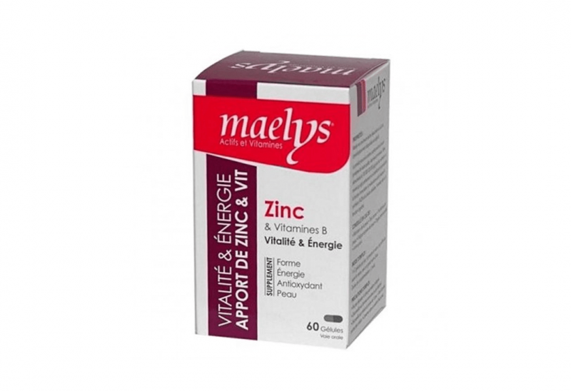 MAELYS ZINC 60 GÉLULES MAELYS ZINC 60 GÉLULES