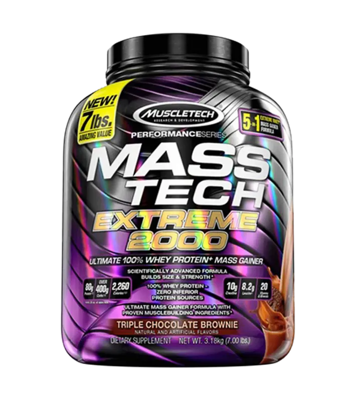 MASSTECH EXTREME 2000 3.18KG - MUSCLETECH MASS TECH EXTREME 2000 3.18KG - MUSCLETECH