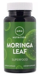 MRM, NUTRITION, FEUILLES DE MORINGA, 60 GÉLULE VÉGÉTALE
