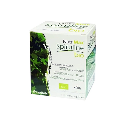 NUTRIMAX SPIRULINE BIO 240 COMPRIMÉS NUTRIMAX SPIRULINE BIO 240 COMPRIMÉS