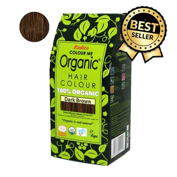 RADICO ORGANIC HAIR COLOUR DARK BROWN RADICO ORGANIC HAIR COLOUR DARK BROWN 100G
