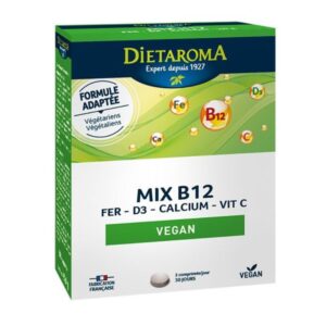 DIETAROMA MIX VITAMINE B12 + FER  60 CPS