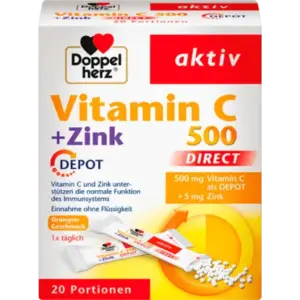 VITAMINE C 500 MG + ZINC DIRECT DÉPÔT DIRECT GRANULÉS