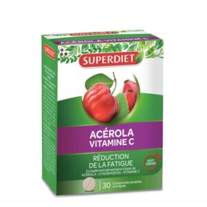 SUPER DIET ACÉROLA VITAMINE C 30 COMPRIMES