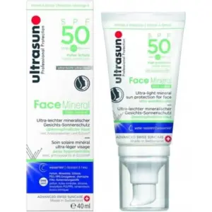 ULTRASUN FACE MINÉRAL ULTRA-LIGHT SPF 50+40ML